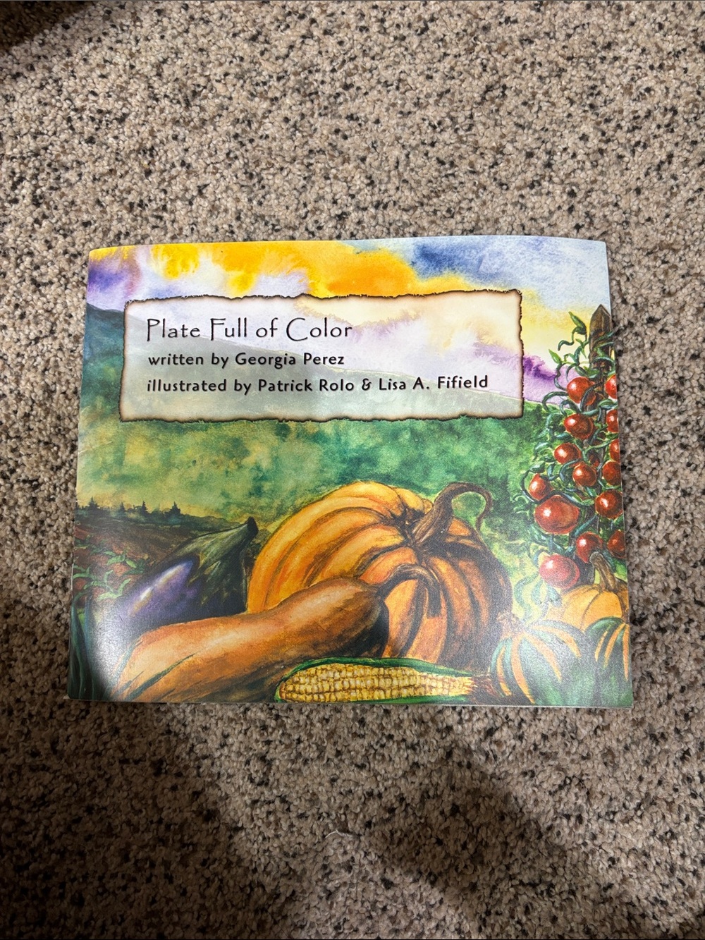 CDC Plate Full of Color Kids Book - Multicolor Cover